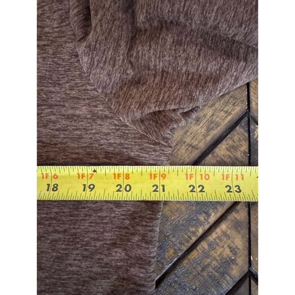 Outdoor Voices Performance Short Stretch Acitve Tech Long Sleeve Tee Brown M - Picture 7 of 9